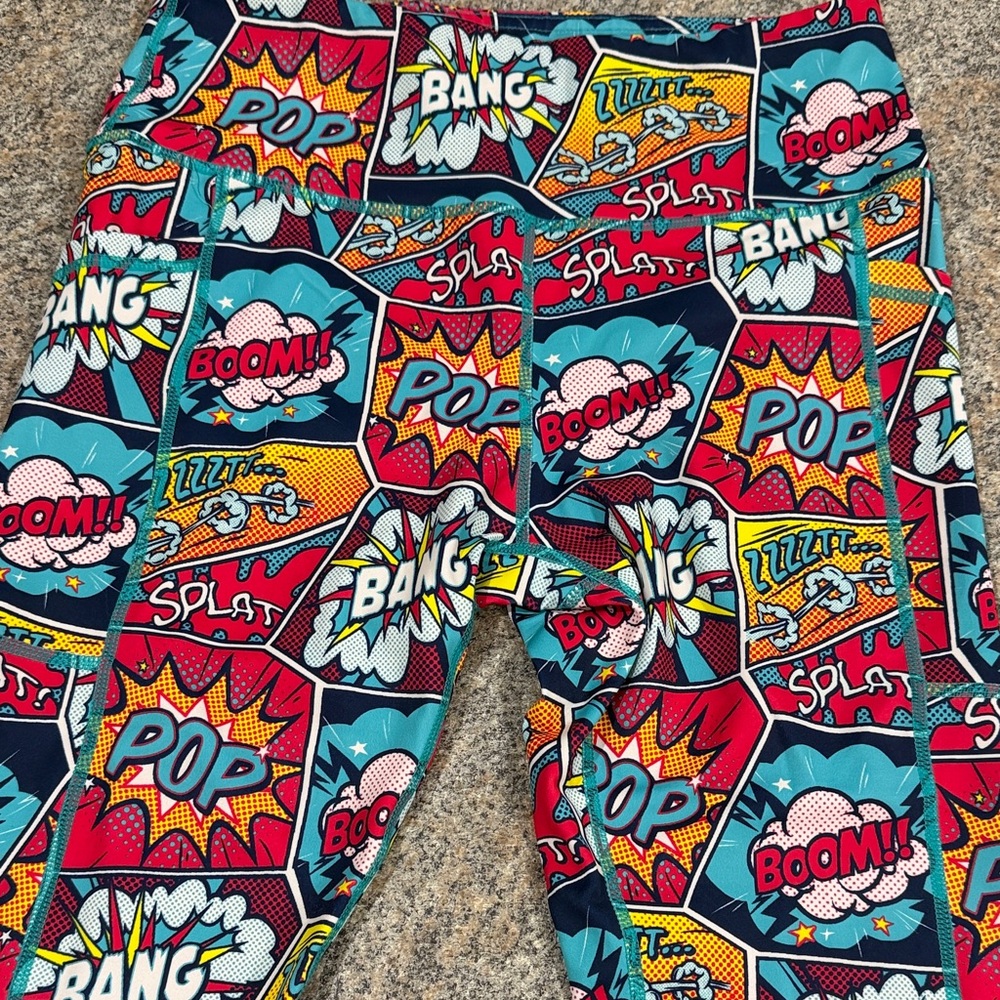 Constantly Varied Gear CVG Colorful Knockout Print Leggings - Picture 4 of 9